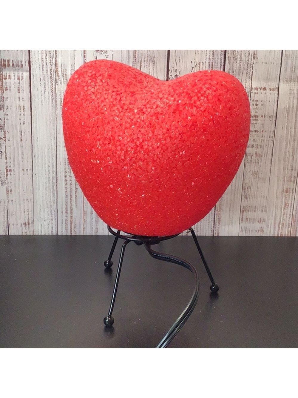 Vintage Red Heart Valentines Day Accent Light
